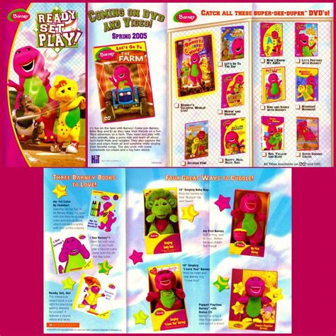 Barney Ready Set Play! Product Pamphlet by BestBarneyFan on DeviantArt | Barney, Barney ...