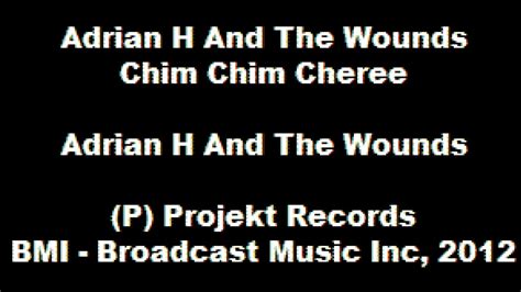 DSK-0012 - Adrian H. And The Wounds - Chim Chim Cheree[Karaoke ...