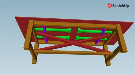 Farmhouse Table | 3D Warehouse