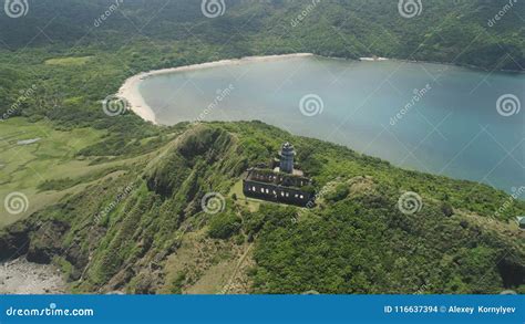 Lighthouse in Cape Engano . Philippines, Palau Island. Stock Photo ...