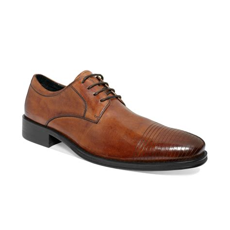 Kenneth Cole Refreshing Laceup Shoes in Brown for Men (Cognac) | Lyst