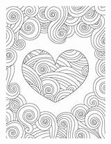 48 Printable Heart Coloring Pages For Adults  Happier Human sketch template