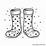 Socks Coloring Pages  Free & Printable sketch template