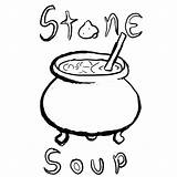 Stone Soup Coloring Pages  Coloring Home sketch template