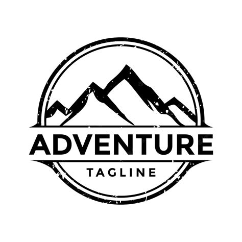 Premium Vector | Mountain adventure logo design vector template