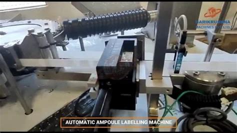 Automatic High-Speed Ampoule / Vial Sticker Labeling Machine at Rs 851000 | Automatic Sticker ...