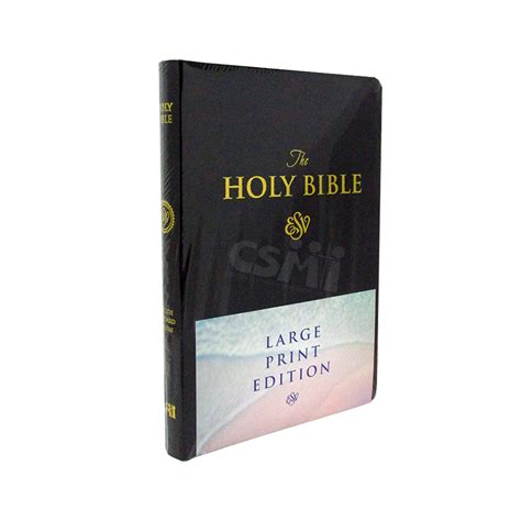 The Holy Bible: ESV (Large Print Edition) | Shopee Philippines