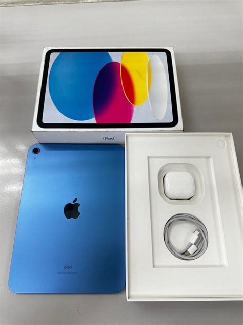 Apple iPad 10th Gen. 64GB, Wi-Fi, 10.9in - Blue 194253387602 | eBay