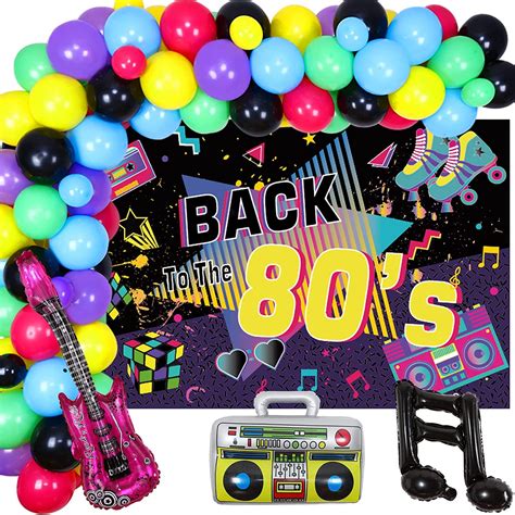 Back to the 80s Party Decorations 80s Themed Party 80s 90s Party ...