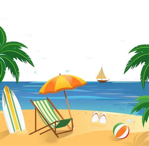 Download Summer Beach Png Image - Summer Png - Full Size PNG Image - PNGkit