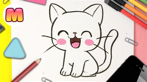 Como Dibujar Un Gato Kawaii Facil Paso A Paso Como Dibujar Un Gatito | Images and Photos finder