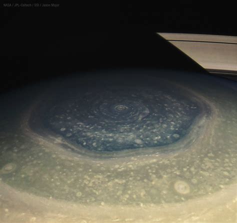 Saturn's north polar hexagon | The Planetary Society