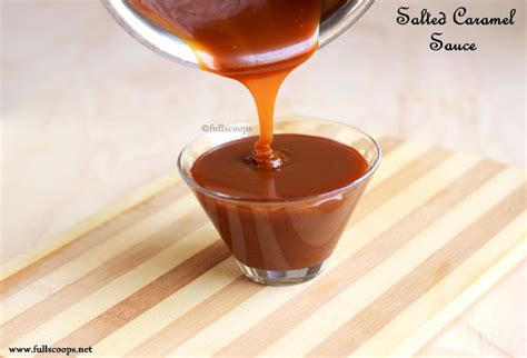 Homemade Salted Caramel Sauce | How to make Salted Caramel Sauce ~ Full Scoops - A food blog ...