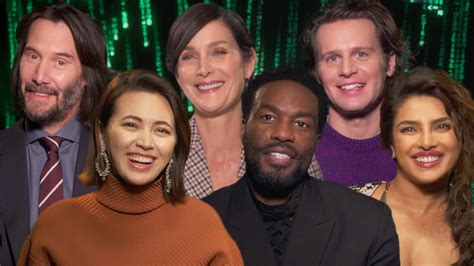 'The Matrix Resurrections' Interviews With Keanu Reeves, Carrie-Ann Moss, Yahya Abdul-Mateen II ...