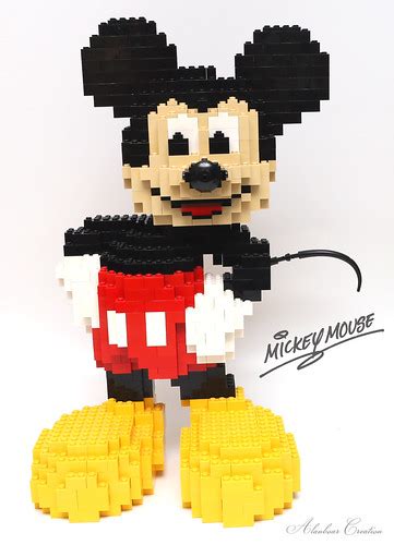 LEGO Mickey Mouse | My new sculpture for my son~ | alanboar | Flickr