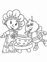Fifi And The Flowertots coloring Pages sketch template