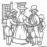 Colonial America Coloring Page  Pagescom sketch template