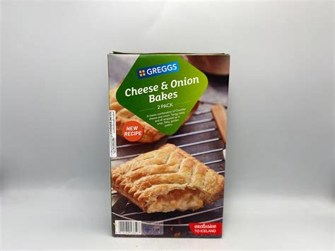 Greggs - Cheese&onion pasty bakes 288g - Imported Food for Thailand Expats