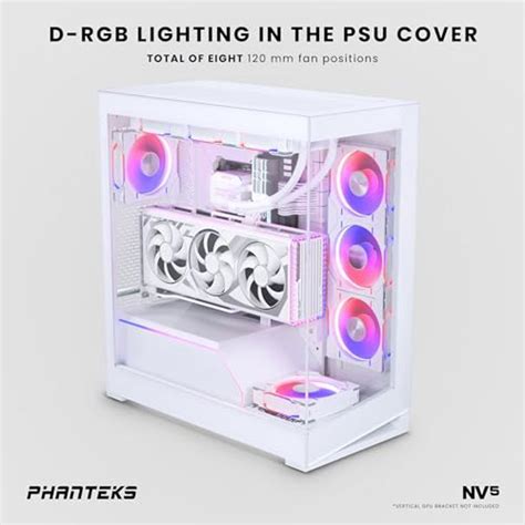 Phanteks NV5 White vs XT View White Case Comparison | Pangoly