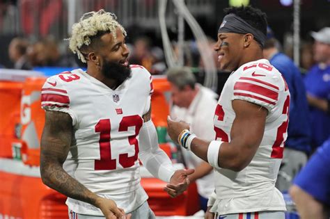 Saquon Barkley planning ACL rehab with Odell Beckham