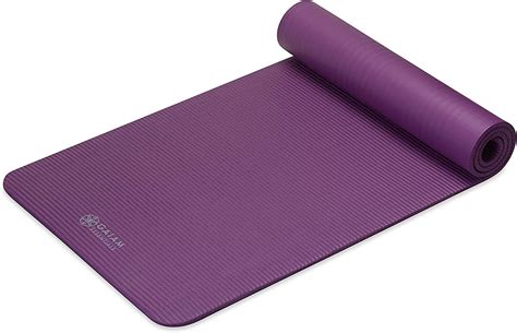 Gaiam Essentials 10mm Thick yoga mat Purple | YogaMatStore Australia