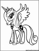 Free My Little Pony Princess Luna Coloring Pages Download  sketch template