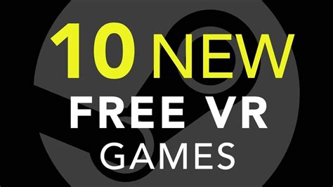 10 New Free VR Games - YouTube