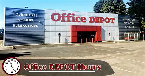 Office Depot Hours Today | What time does Office Depot Open & Close?