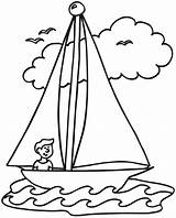Sailboat Coloring Pages  Best For Kids sketch template