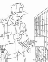 Easy Post Office Coloring Page  Free Printable Pages For Kids sketch template