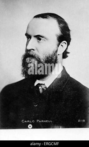 Charles Stuart Parnell, 19th century Irish Politician, c1874-1891 Stock ...