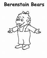 Berenstain Bears Coloring Pages For Kids sketch template