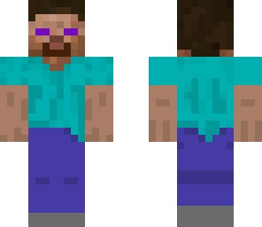 Purple Herobrine | Minecraft Skins