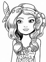 Mia And Me Coloring Pages sketch template