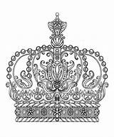 Crown Coloring Pages sketch template