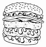Coloring Pages Of Fast Food At GetColoringscom  Free Printable sketch template