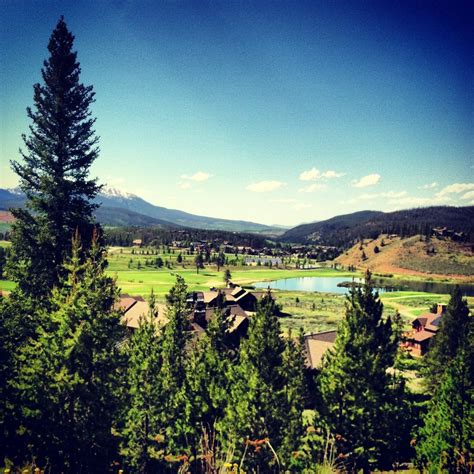 Add time for a round of golf at the Breckenridge Golf Course. | Vail mountain, Breckenridge golf ...