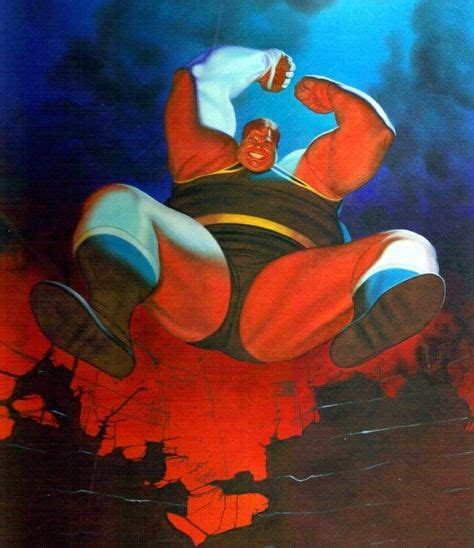 The Blob (Fred Dukes) on the attack! | Comic art, Card art, Colorful art