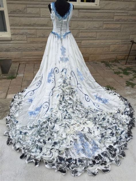 Corpse Bride Inspired Wedding Dress