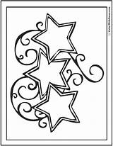 Star Coloring Images  Ceplok Colors sketch template