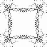 Underline Flourish Vectorified Sketch Coloring Page sketch template