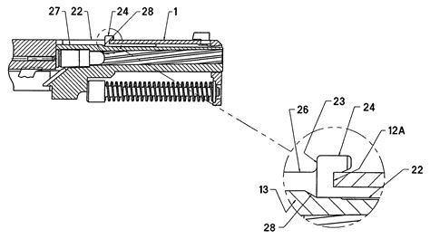 Patent US6442882 - Cartridge ejection mechanism for converted automatic pistol - Google Patents