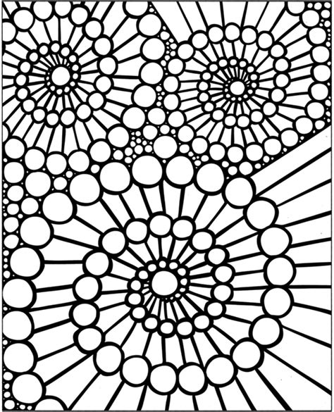 Childhood Education: Geometric Design Coloring Pictures Stained Glass ...