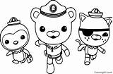 Octonauts Coloring Pages  ColoringAll sketch template