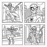 Ultimate Spider Man Coloring Pages sketch template