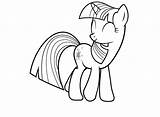 My Little Pony Coloring Pages Princess Twilight Sparkle Alicorn sketch template