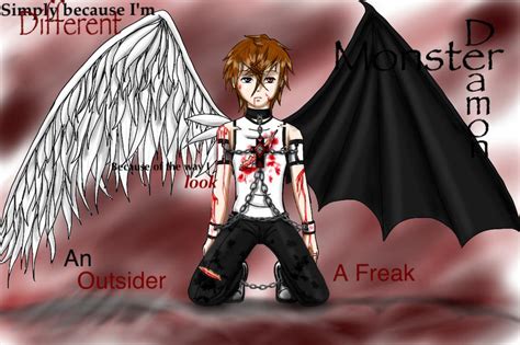 half angel half demon by Sioa0fujia on DeviantArt