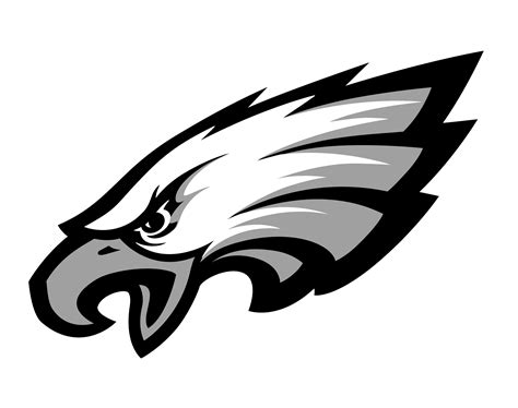 Black and White Eagle Logo