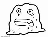 Cartoon Slime Coloring Pages  Free Printable sketch template