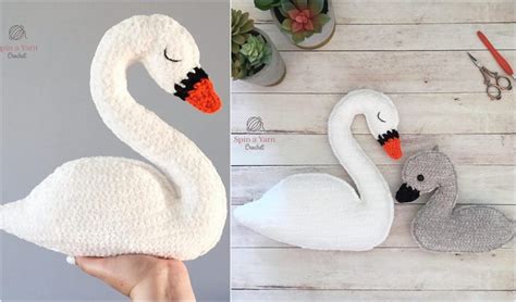 Swan Amigurumi Free Crochet Pattern - Your Crochet